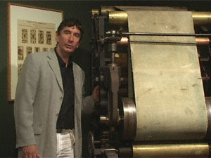Philippe Camoin e a máquina de imprimir em 4 cores
